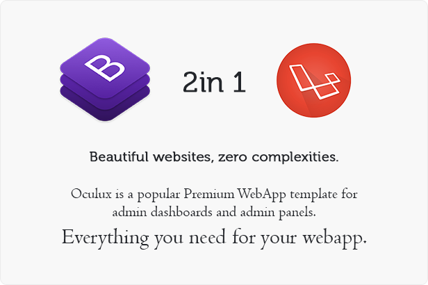 Oculux UI -  Laravel Admin Dashboard Template