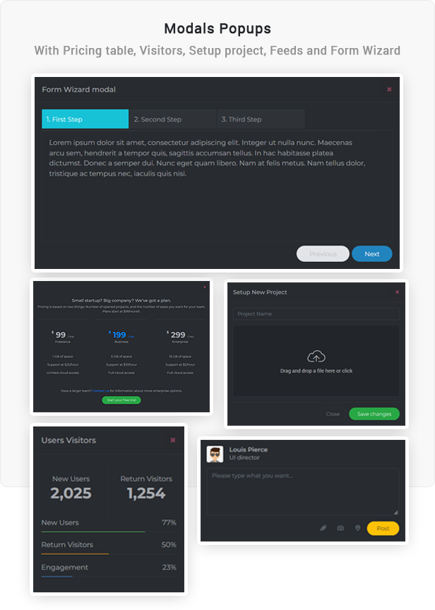 Oculux UI -  Laravel Admin Dashboard Template