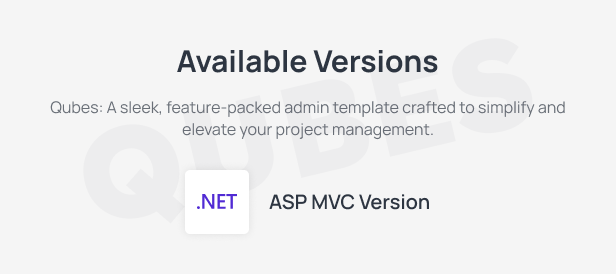 Qubes - ASP MVC Version - 2